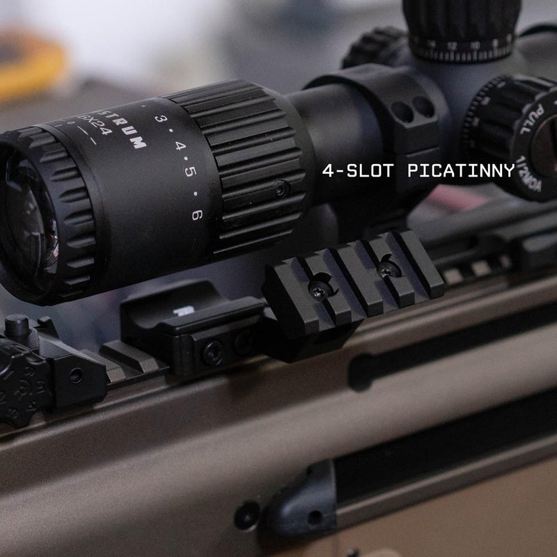 Monstrum Store حامل نقطة حمراء مائل بزاوية 45 درجة | بيكاتيني - Image 2